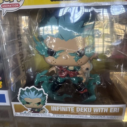 Funko Pop! Vinyl Jumbo 10 in: My Hero Academia - Infinite Deku with Eri (Jumbo)