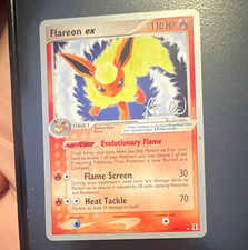 Pokemon Flareon ex EX Delta Species English Holo Ultra Rare 108/113 110 HP on eBay
