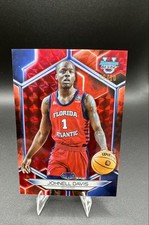 2023-24 Bowman University Best-Johnell Davis #15 Red Geometric Refractor /10 RC