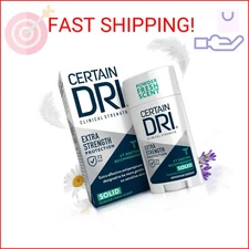Certain Dri Extra Strength Clinical Solid Antiperspirant, Hyperhidrosis Treatmen
