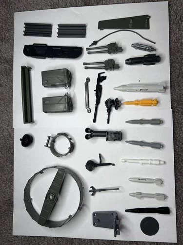 Vintage GI JOE Lot of 1980s Accessories Vehicle Parts Missiles Weapons ARAH