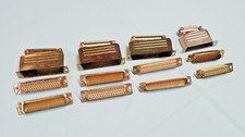 Cinch D-Sub Connectors, Lot of 12 pieces