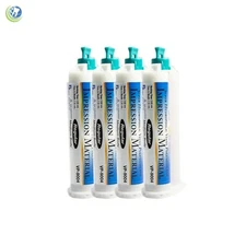 DEFEND VINYL VPS DENTAL IMPRESSION MATERIAL REGULAR SET MEDIUM BODY 4 CARTRIDGES