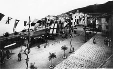 Tuscany Marciana Marina View Of Piazza Della Vittoria 1920 OLD PHOTO