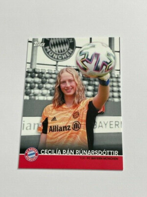 Topps 2021/22 FC Bayern München Team Set Women Cecilia Ran Runarsdottir