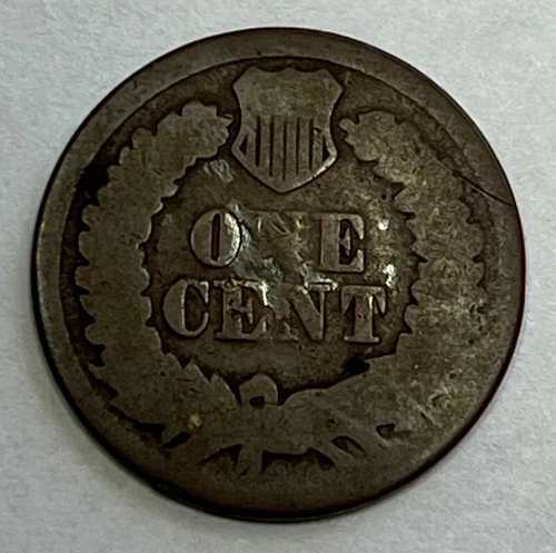 1864 Indian Cent Bronze Good Details Better Date