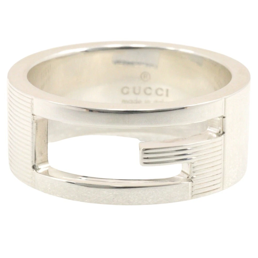 Gucci    Bijou bague en argent et argent authentique