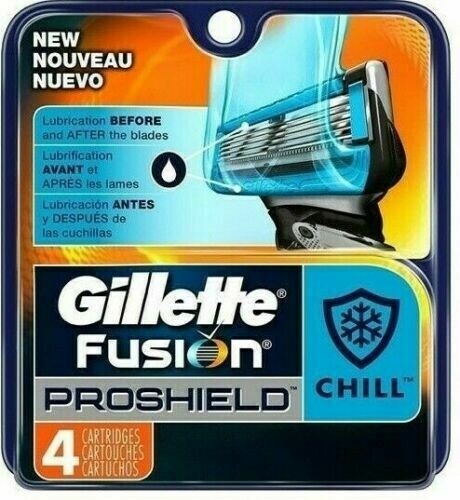Gillette Fusion 5 Proshield Chill Razor Blades Refill Cartri