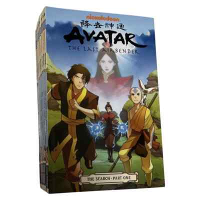 AVATAR English 18 Books Full Complete The Last Airbender Cartoon