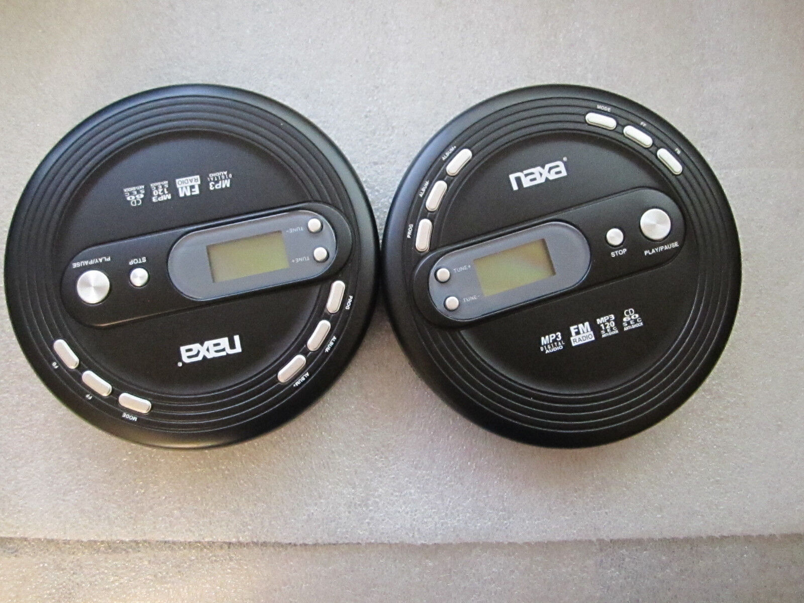 Naxa NPC330 Slim Personal CD Player (For parts, not working)