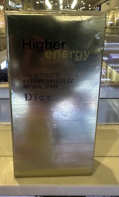 RARE Christian Dior Higher Energy 3.4 oz 100 mL EDT Cologne Perfume for Men New