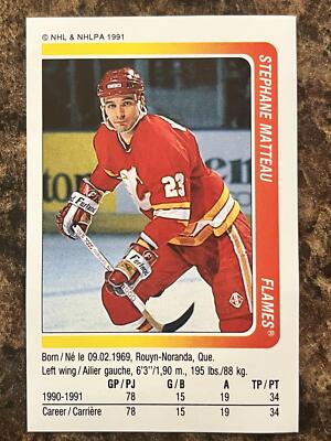 Stephane Matteau 1991-92 Panini Stickers #62