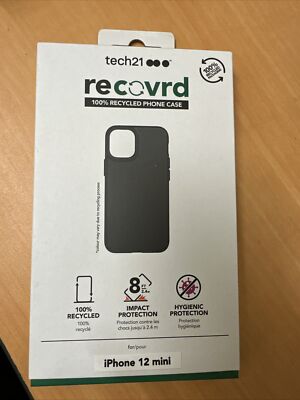 Tech21 Recovrd für iPhone 12 mini - Schwarz Handyhülle T21-8508