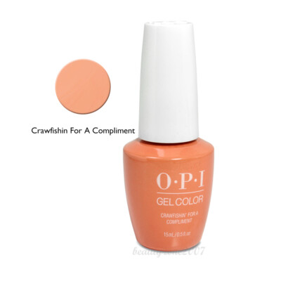 OPI Soak Off Gel Nail Polish GC N58 Crawfishin'for a Compliment 0.5oz 