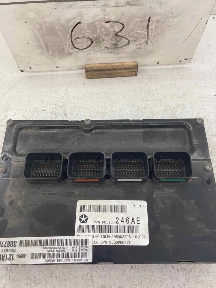 Fits 2008-2010 Dodge Charger Engine/Motor Brain Box OEM#:5150246AE - Imagem 2 de 3