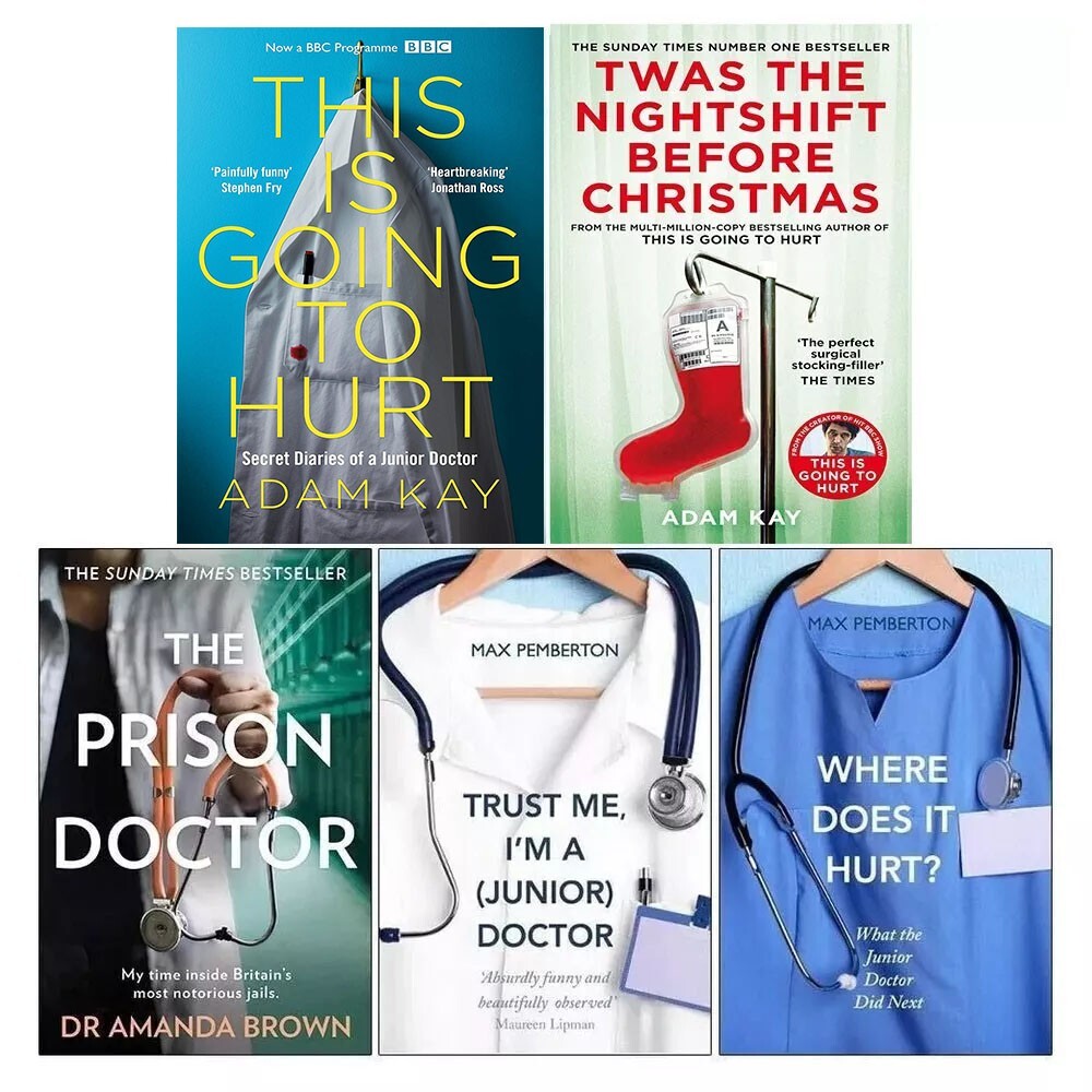 This is Going to Hurt, Twas The Nightshift Before Christmas 5 Books Set