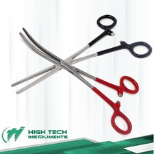 2 Pc Fly Fishing Pliers Hook Removing  Gripping Locking Forceps STR CRV 8"