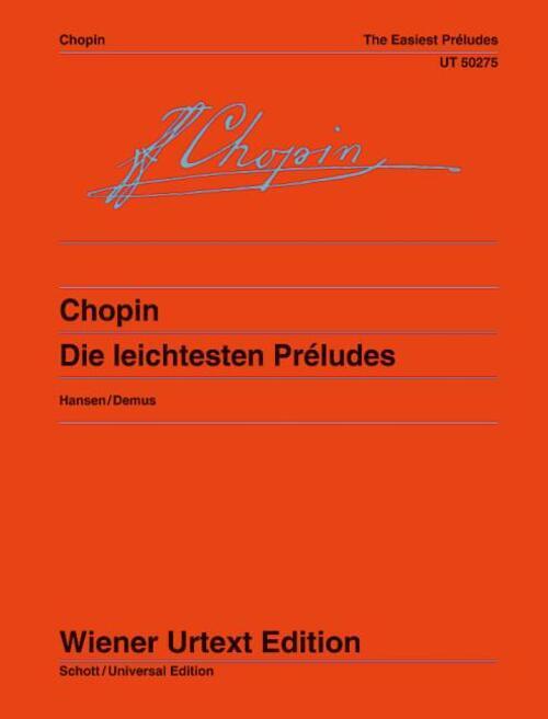 Thumbnail - Die Leichtesten Préludes Bernhard Hansen Broschüre Wiener Urtext