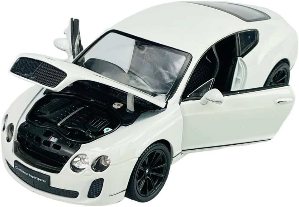 Bentley Continental Supersports Bianco White Welly Nex 1:24 Nuovo 1/24 - Immagine 2 di 4