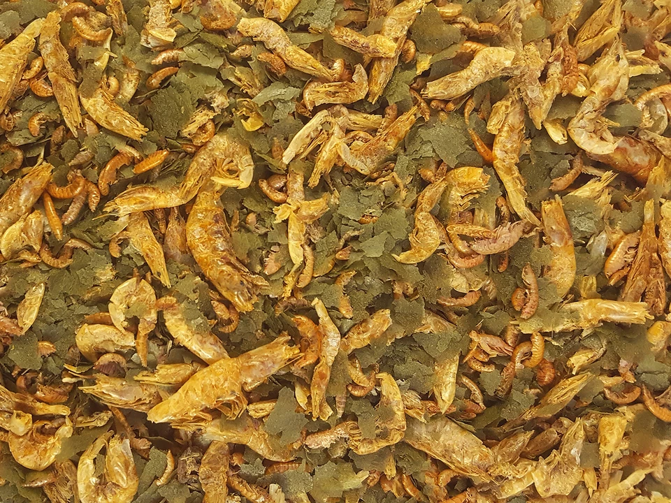 SUPER AQUARIUM TURTLE & TERRAPIN FOOD NATURAL MIX DRIED SHRIMP GAMMARUS TORTOISE, FISH FOOD