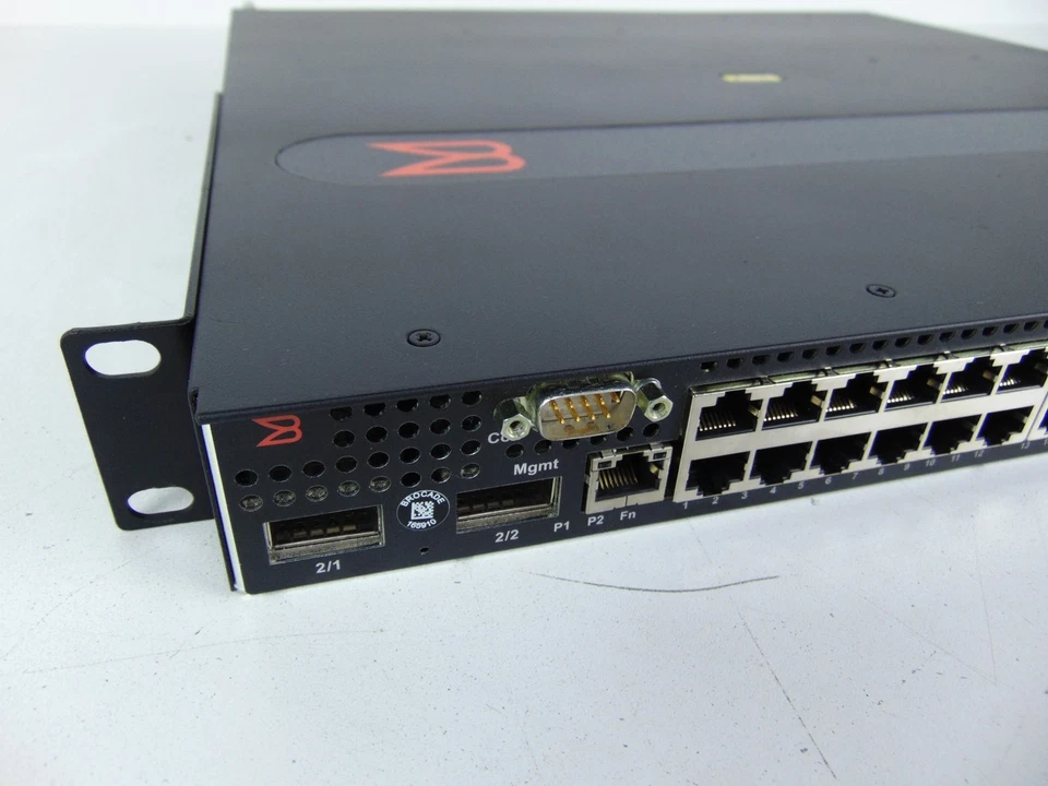 Brocade NetIron CER 2048CX NI-CER-2048CX-RT-AC with: RT_SCALE, ADV_SVCS - Image 2 of 4
