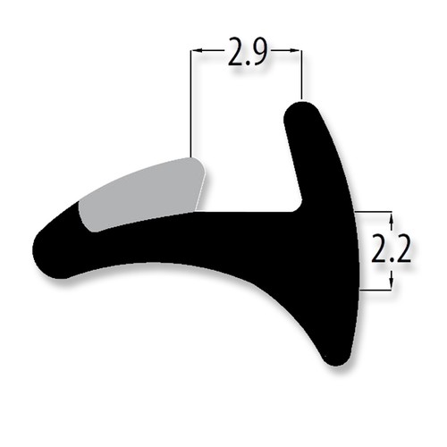 BLACK & GREY UPVC WEDGE WINDOW DOOR RUBBER GASKET SEAL R3237G various lengths eBay