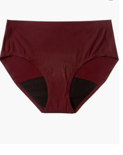 Le Mystere Leak Proof Hipster, M, Dark Cherry 7372