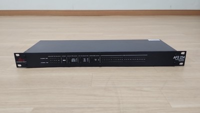 dbx AFS224 Dual Channel Advanced Feedback Suppression Processor Black Working