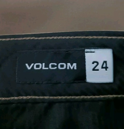 BRAND NEW Boy's Volcom Stretch Signature Logo Flat Front Short Sz.24 (8) - Picture 2 of 8