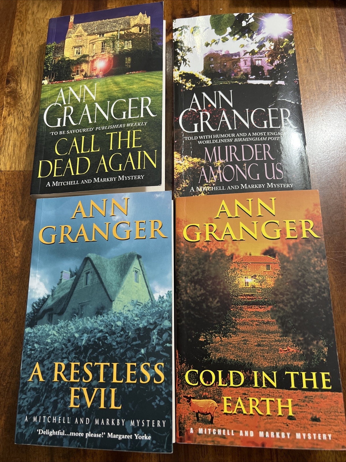 Book: Say It With Poison (A Mitchell & Markby Mystery) By Ann Granger – Used, Very Good Condition