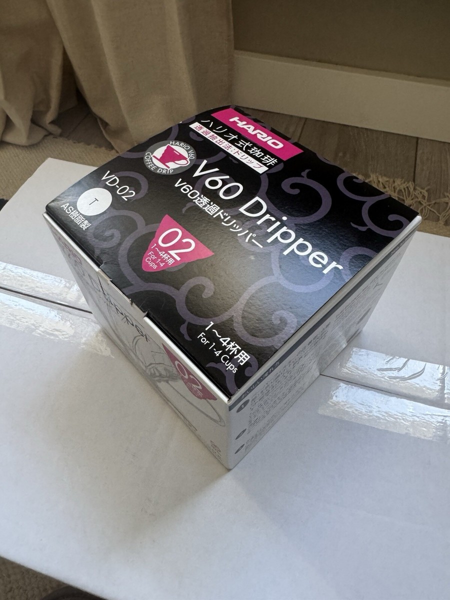 V60 Dripper Clear Transparent | Pour Over Coffee Maker | Importazione Giapponese VD-01T - Foto 4