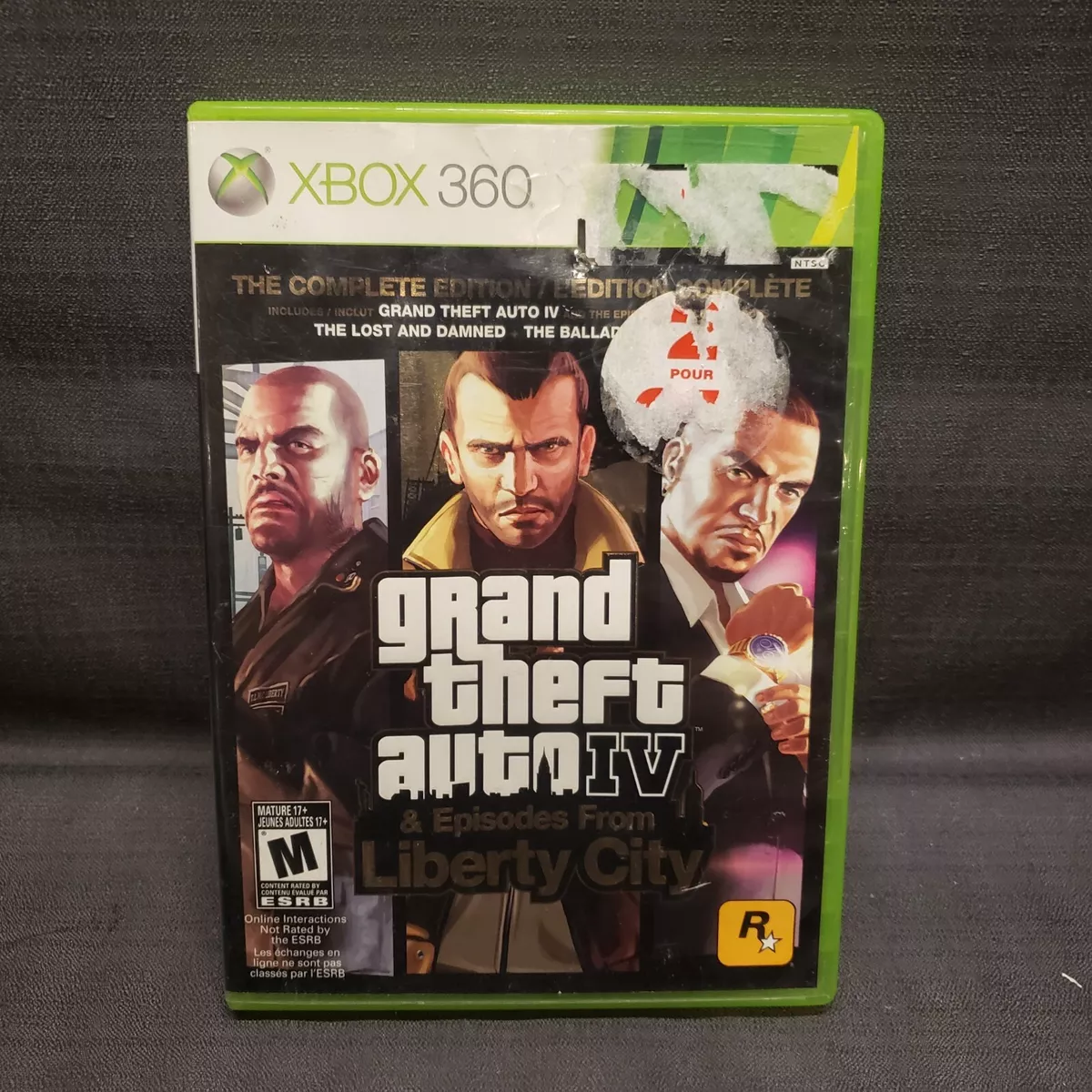 Grand Theft Auto GTA III IV V Xbox One 360 Original San Andreas Vice City 3  4 5