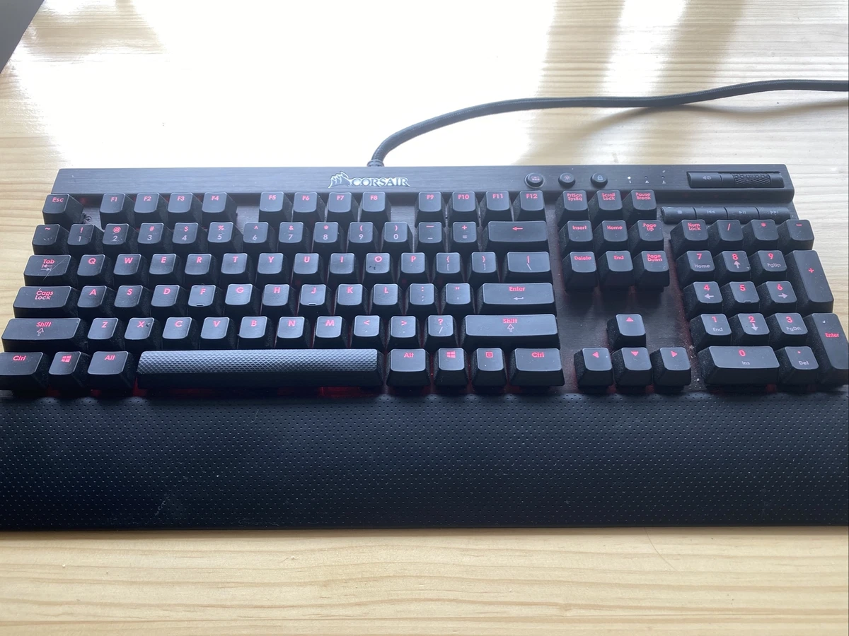 Corsair K70 LUX Cherry MX Blue Red Backlit Keyboard