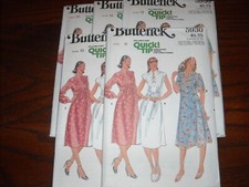 UNCIRCULATED 1979 BUTTERICK 5930 - LADIES 3 STYLE DRESS PATTERN 8-16 FF