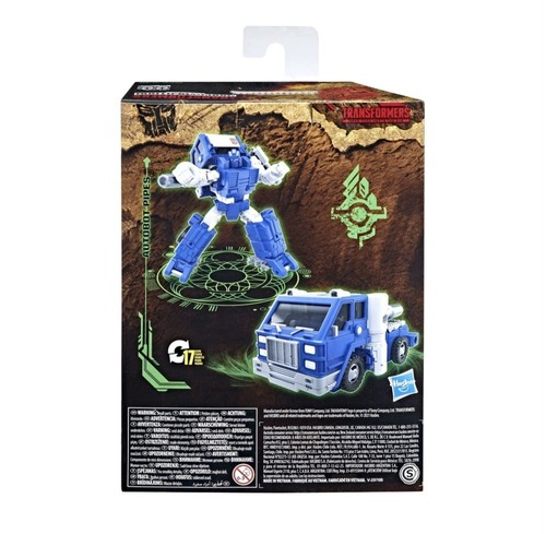 Transformers Kingdom War For Cybertron Autobot Pipes Action Figure NEW - Picture 3 of 5