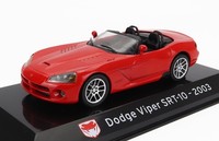 Centauria 1/43 Statisches Modellauto Dodge Viper Srt 10 Spider 2003 Mit Vitrine