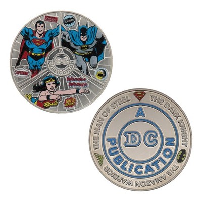 DC Comics Legends Limited Edition Enamel Collectible Coin
