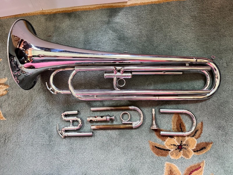 Vintage Getzen G Bugle Single Valve Beautiful Condition Elkhorn