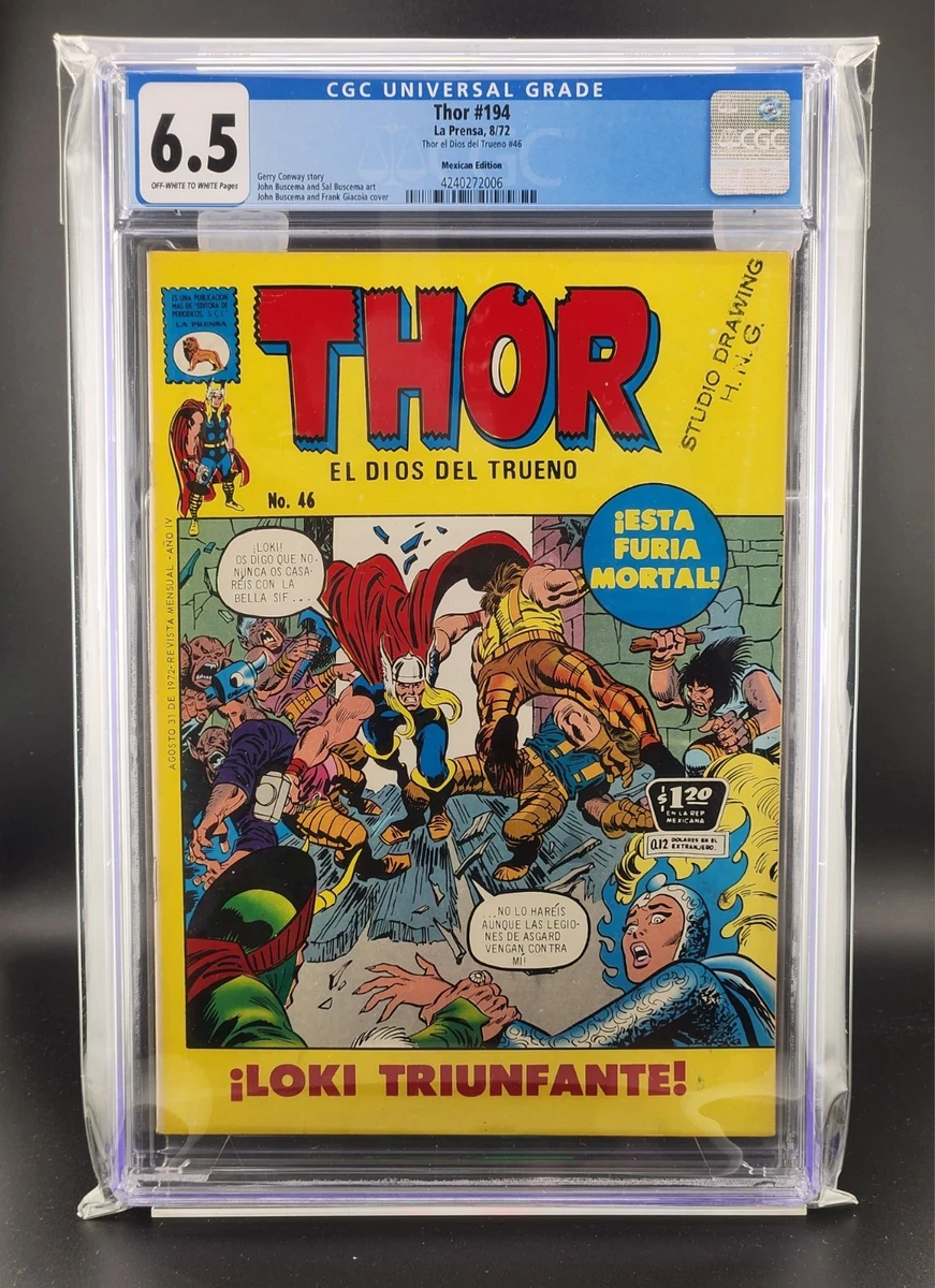 Thor Certified Guaranty Company (CGC) Comics, Graphic Novels