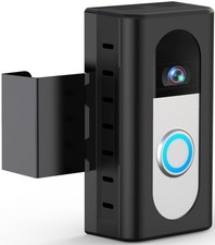 QIBOX Anti-Theft Video Doorbell Mount Compatible with Black