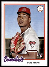 2022 Topps Archives #159 Luis Frias RC 1978 Design  Arizona Diamondbacks