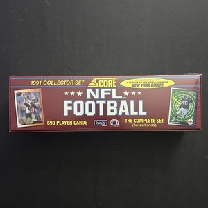 1991 Score Football Factory Sealed Collector Set FASC Favre RC Sanders Jackson