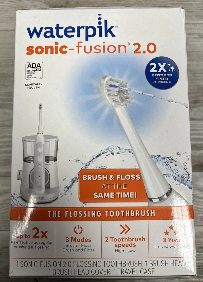 Waterpik SF-03W010-1 Sonic-Fusion 2.0 Blanco NUEVO Foto 4 de 4