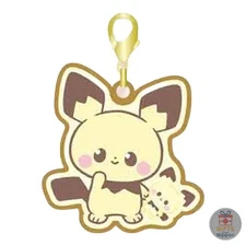 Marimocraft Pokemon Pichu & Mawhirl Metal Charm Set 37mm Zinc Alloy New