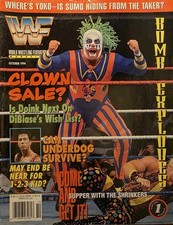 WWF Magazine October 1994 Doink The Clown 