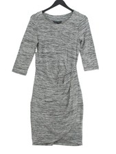French Connection Bodycon Midi Dress UK10 in Grey
