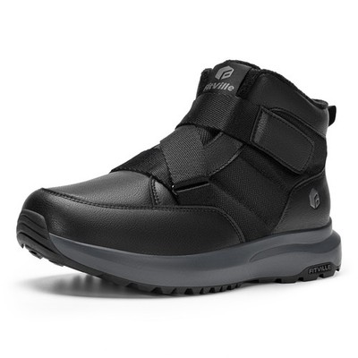 FitVille Heren Winterlaarzen Sneeuwschoenen met Warme