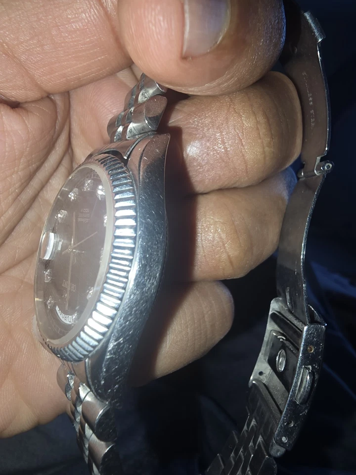 Vintage Orient President Automatic Black Dial Swiss Men's Watch - Image 2 of 4