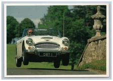 Vintage Austin Healey 3000 Advertising Postcard Classic & Sportscar Magazine