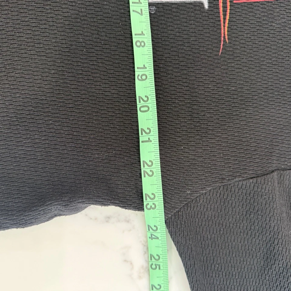 VTG Harley Davidson Waffle Knit Mens XL Long Sleeve Shirt Alaska Biker Grunge - Image 4 of 4